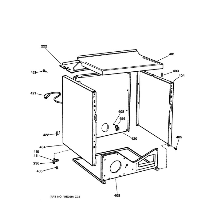 Diagram for DRSR483GG3CC