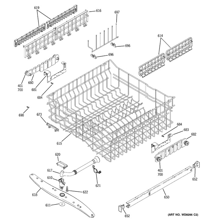 Diagram for GLD6710N20BB