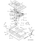 Diagram for 1 - Control Panel & Cooktop