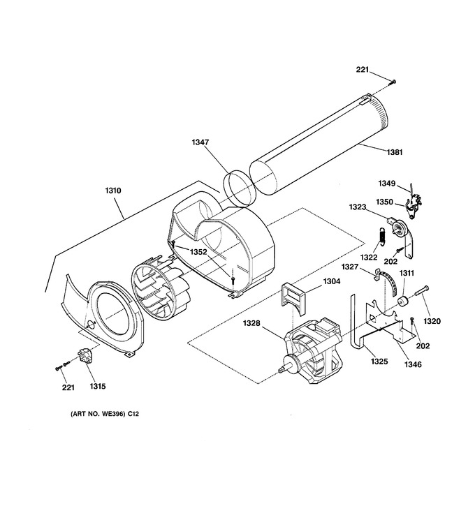 Diagram for DCCH43EF1WW