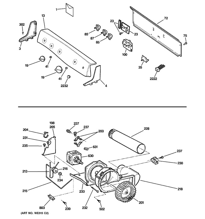 Diagram for DPSR610GG2WT