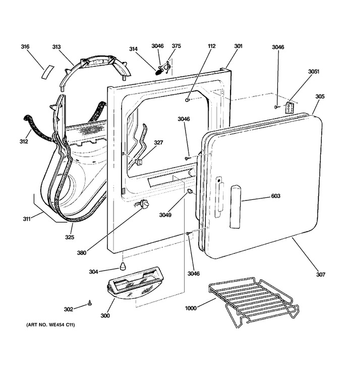 Diagram for DPSR610GG2WT