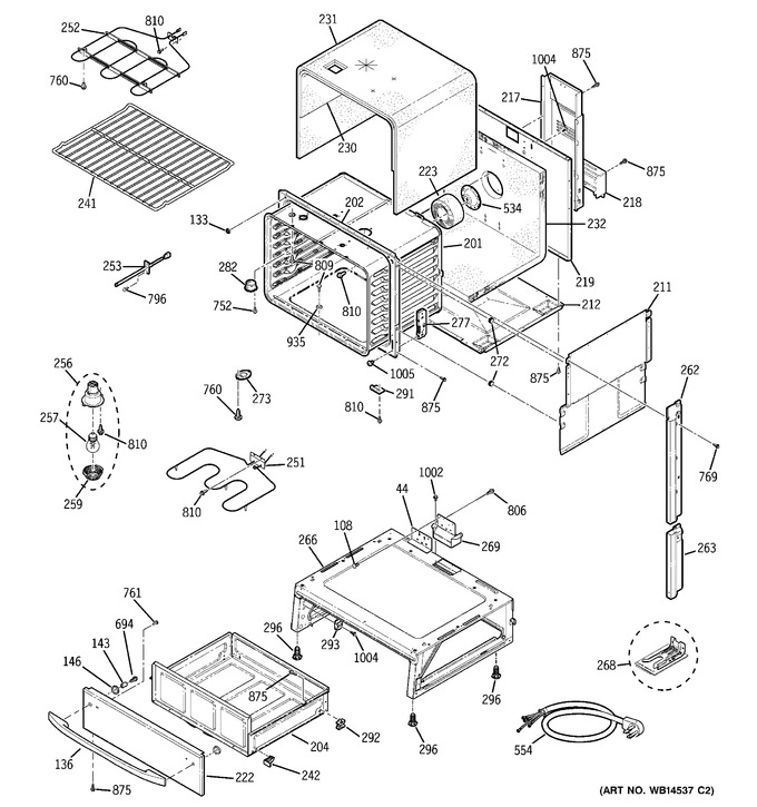 Diagram for JCS905WK3WW