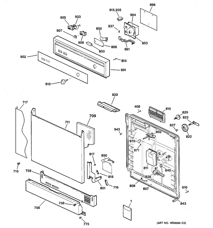 Diagram for GSD2201G00WW