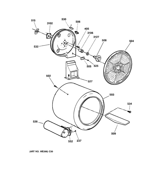 Diagram for DISR333FG3WW