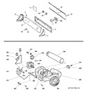 Diagram for 1 - Backsplash, Blower & Motor Assembly