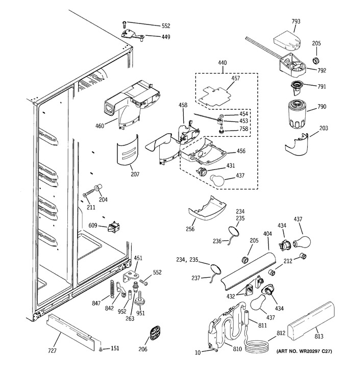 Diagram for GSHF5MGXBEBB