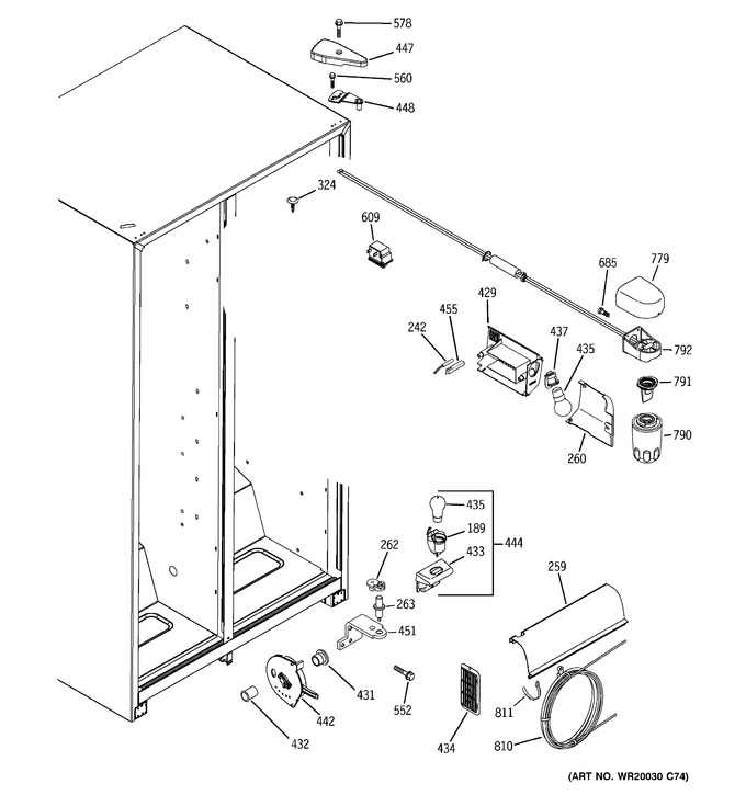 Diagram for BSS25JSTGSS