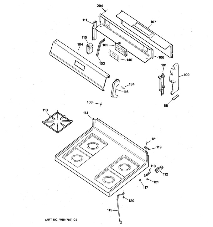 Diagram for RGB528PEN1WW