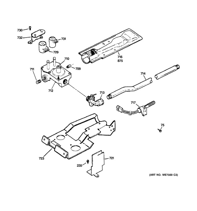 Diagram for DCCB330GG3WC