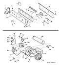 Diagram for 1 - Backsplash, Blower & Motor