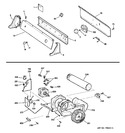 Diagram for 1 - Backsplash, Blower & Motor