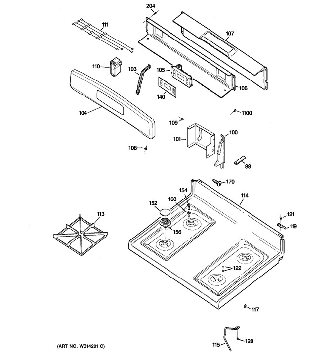 Diagram for JGBS21DEM2WW