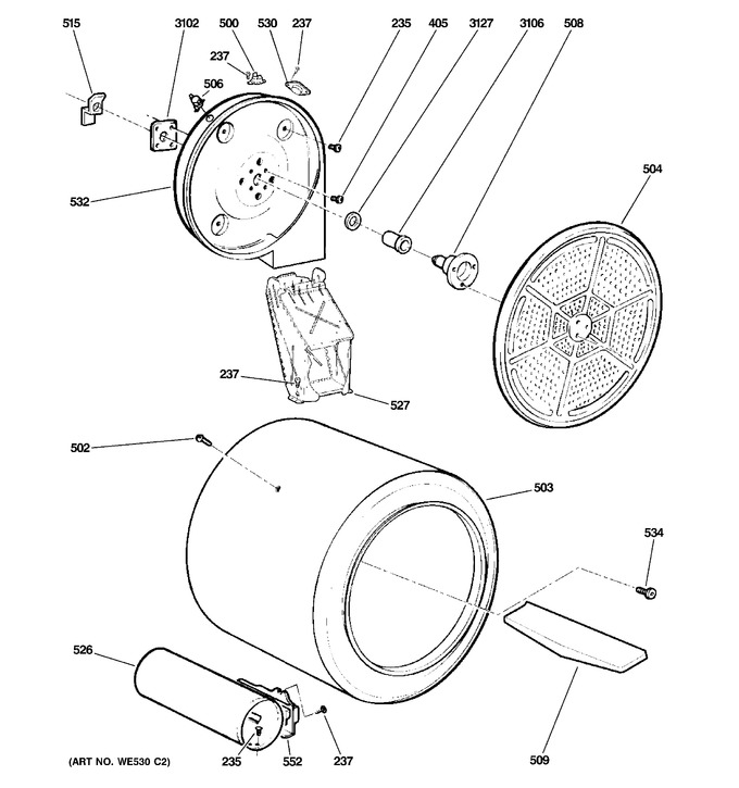 Diagram for DBVH520GJ2WW