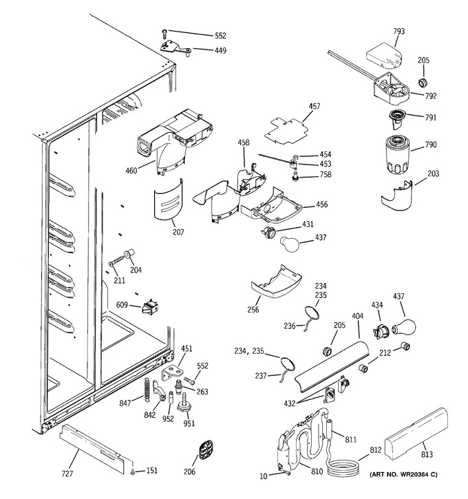 Diagram for DSHF5PGXAEWW