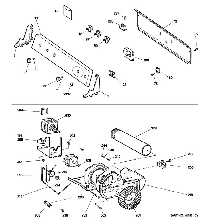 Diagram for DSLVR48EH1WW