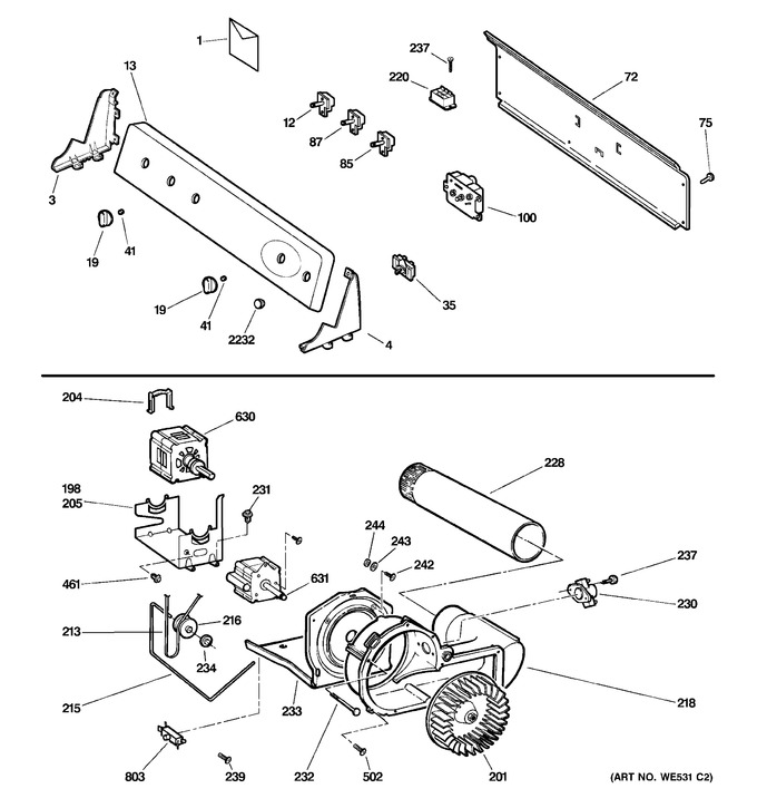 Diagram for DSLVR48GH1WW