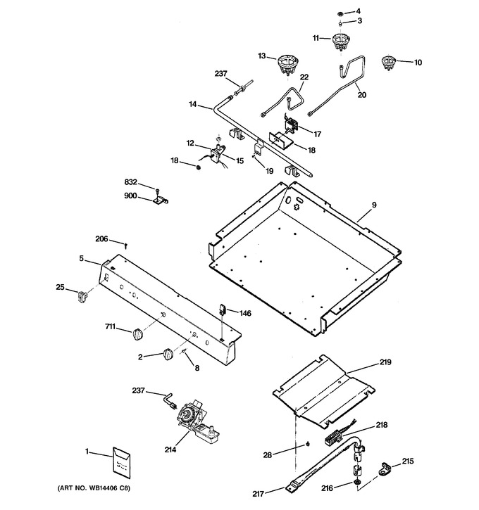 Diagram for RGB533WEH9WW