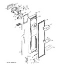 Diagram for 1 - Freezer Door