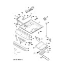 Diagram for 1 - Gas & Burner Parts