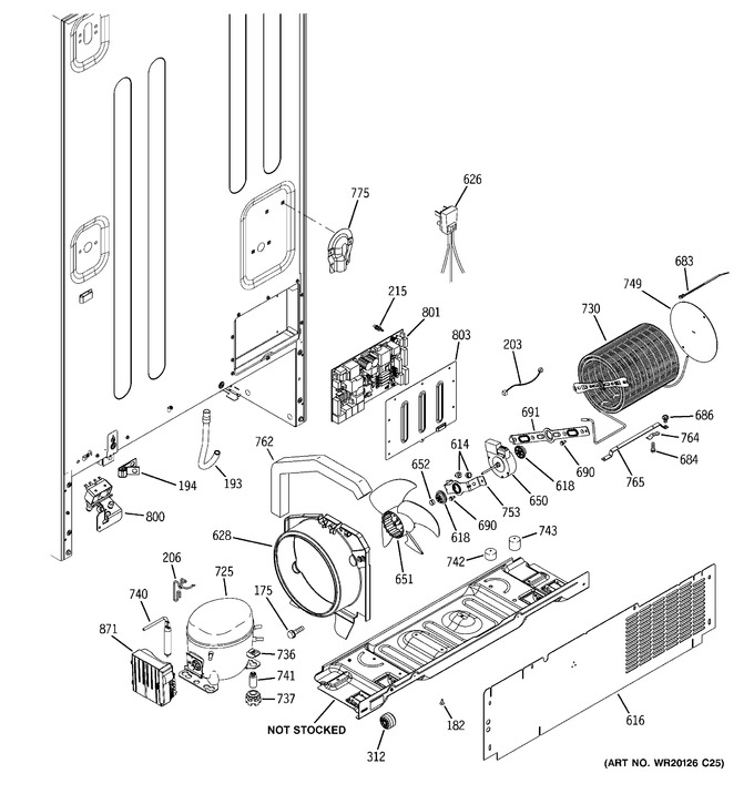 Diagram for PFSF5NFXBWW