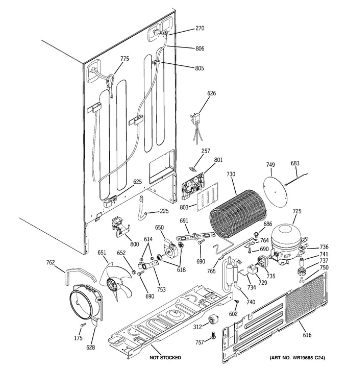 Diagram for DSF25KGTABG