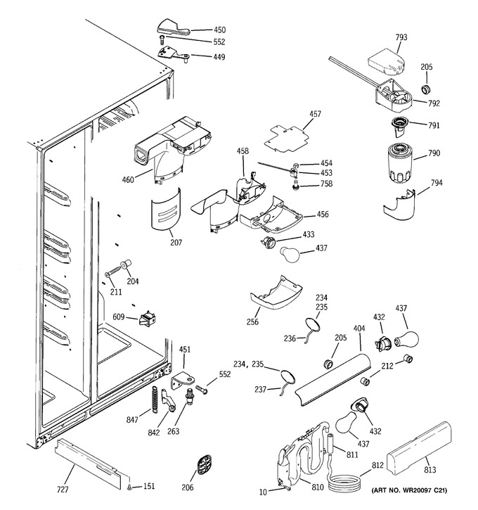 Diagram for DSL26DHWASS