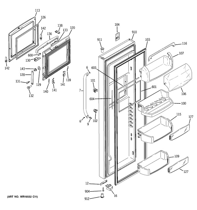 Diagram for DSL26DHWCSS