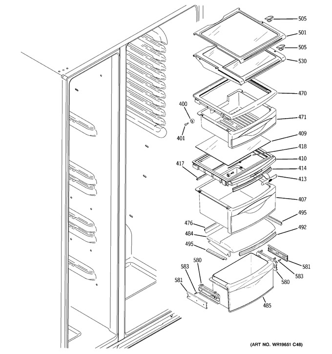 Diagram for GCF23KGWAWW