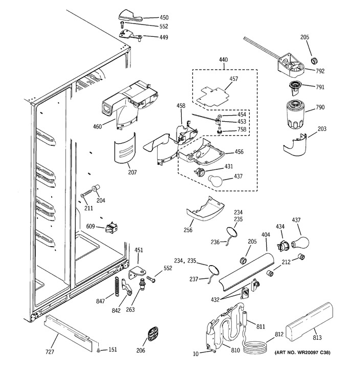 Diagram for GSS25WSTFSS