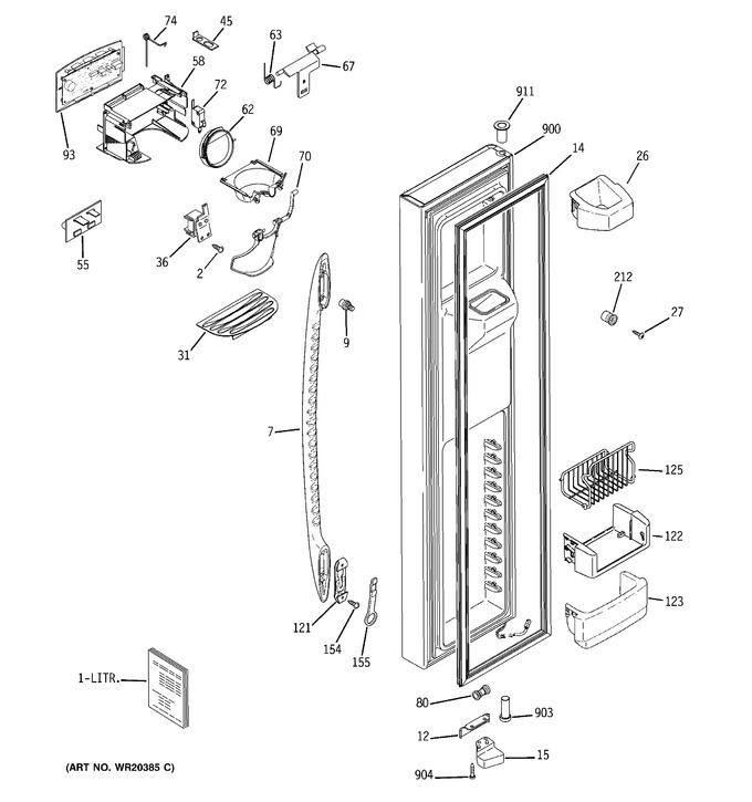 Diagram for PCF25MGWABB