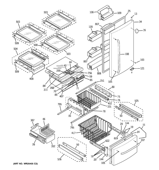 Diagram for GDL22KCWASS