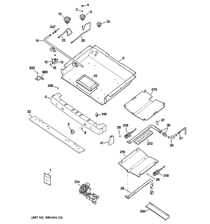 Diagram for EGR2001EN1SS