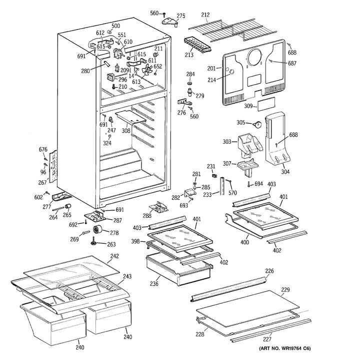 Diagram for GTS18HBSBLWW