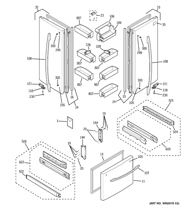 Diagram for PFS22MIWBWW