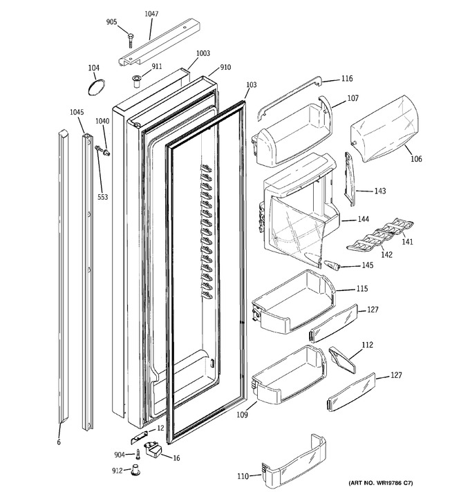 Diagram for PSH25PSWASV