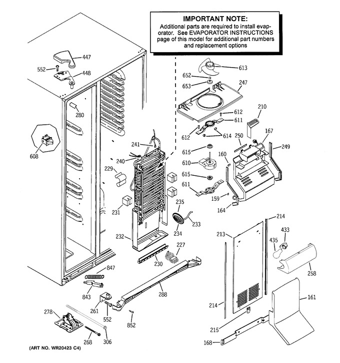 Diagram for GCE23LGTIFLS