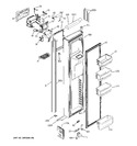 Diagram for 1 - Freezer Door