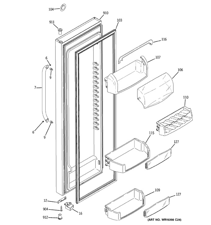 Diagram for GSHF5KGXCCBB