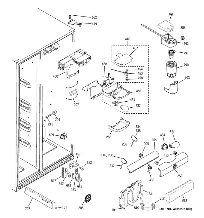 Diagram for GSHL5MGXCELS