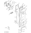 Diagram for 1 - Freezer Door