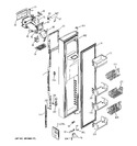 Diagram for 1 - Freezer Door