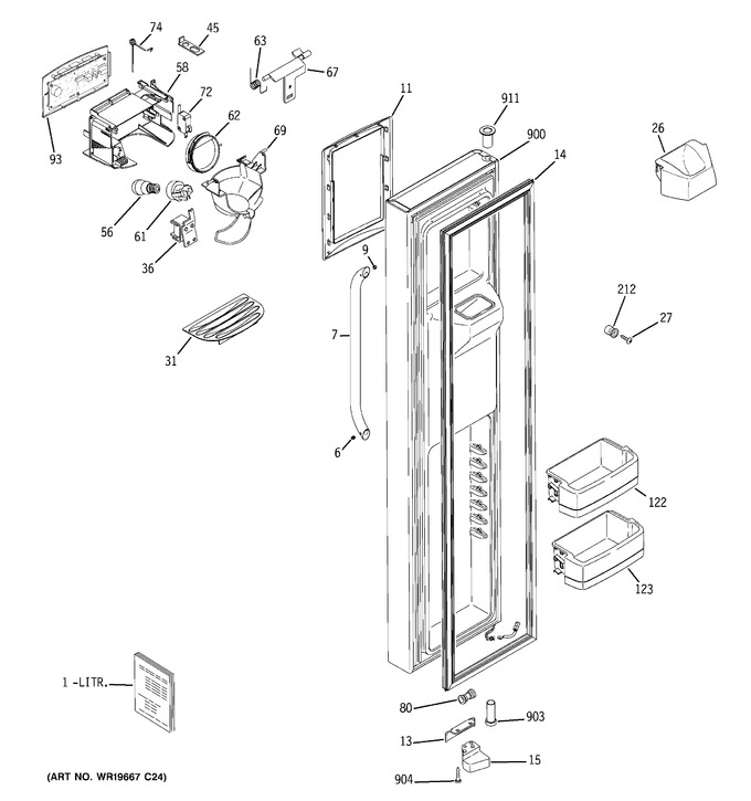 Diagram for GSHF5PGXCEWW