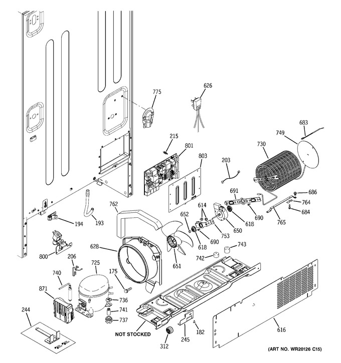 Diagram for PFCF1NFXCWW