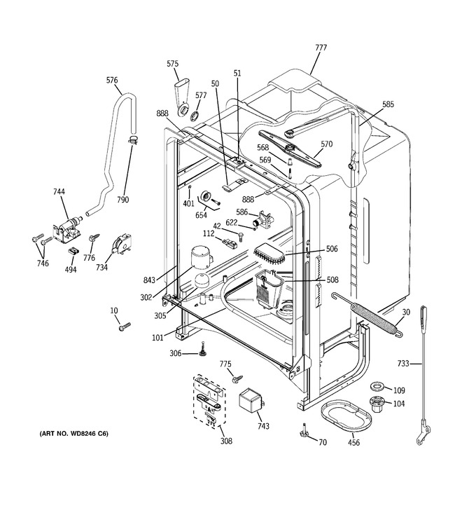 Diagram for GLD4900P00WW