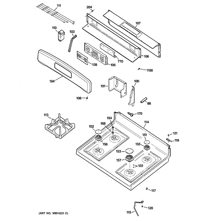 Diagram for JGBP29DEM3BB