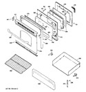 Diagram for 4 - Door & Drawer Parts