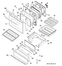 Diagram for 4 - Door & Drawer Parts