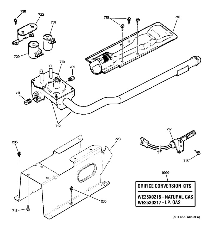 Diagram for DBXR463GG7CC