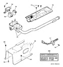 Diagram for 5 - Gas Valve & Burner Assembly